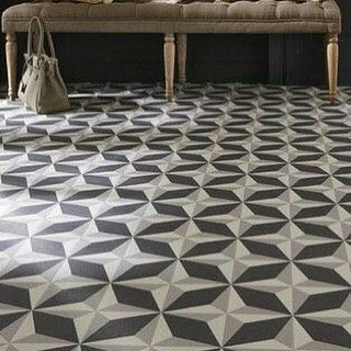 Inspiration |  3D Cube Pattern Tiles when installed creates a beautiful diamond motif. 

#cementtiles #patterntiles #tiles #Inspiration #TerrazzoAndConcreteTechnologies #AlMuhammadiTiles