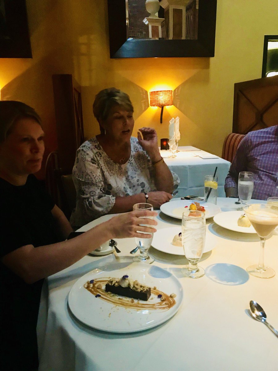 PennyTpowernet's tweet photo. Amazing desserts with our friends from @ScanSource at #Nicola’s Restaurant https://t.co/Nq4je2GO1O