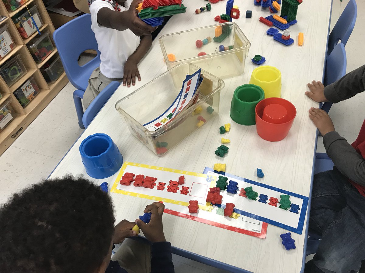 Krismar1029's tweet photo. From math concepts like patterning, quantifying w/ building structures, to enhancing writing skills through journaling: these students are getting kindergarten ready. #buildingbrighterfutures @DonnaFicarra1 @ivizuni @Jackson__Lauren @Prncpl_ERuiz @APSuperGray https://t.co/q33o2pU5BG