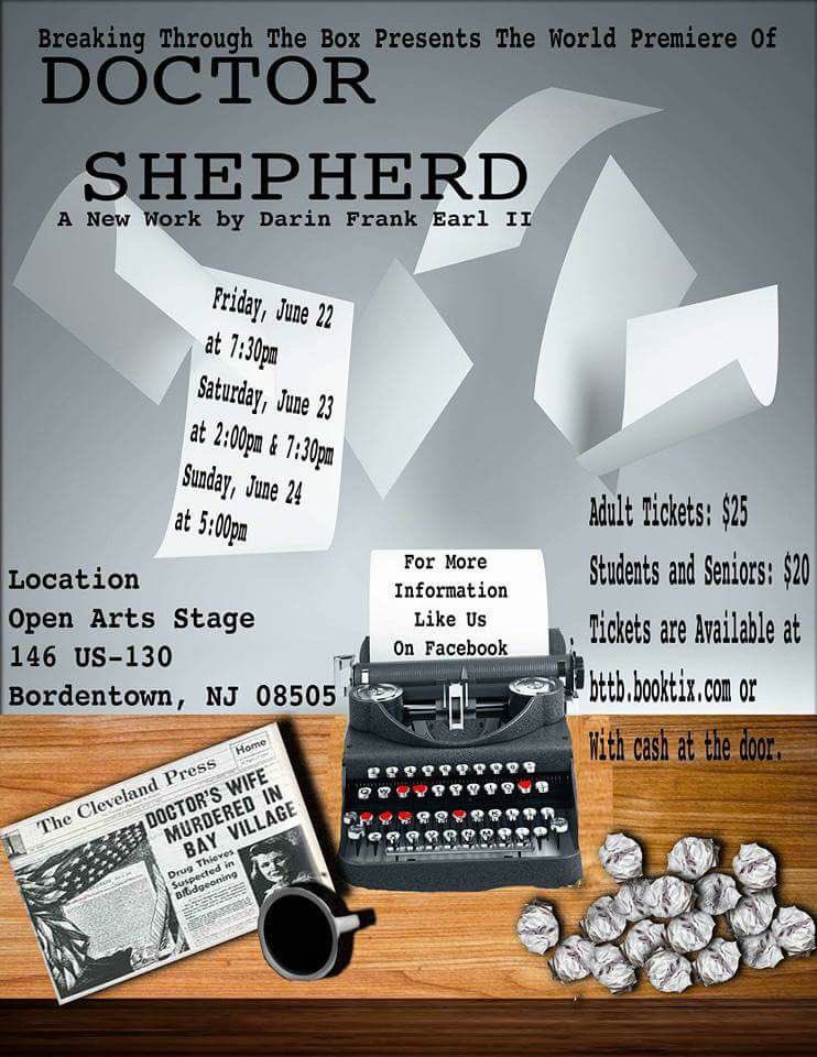 Doctor Shepherd opens this weekend. Purchase tickets online: bttb.booktix.com