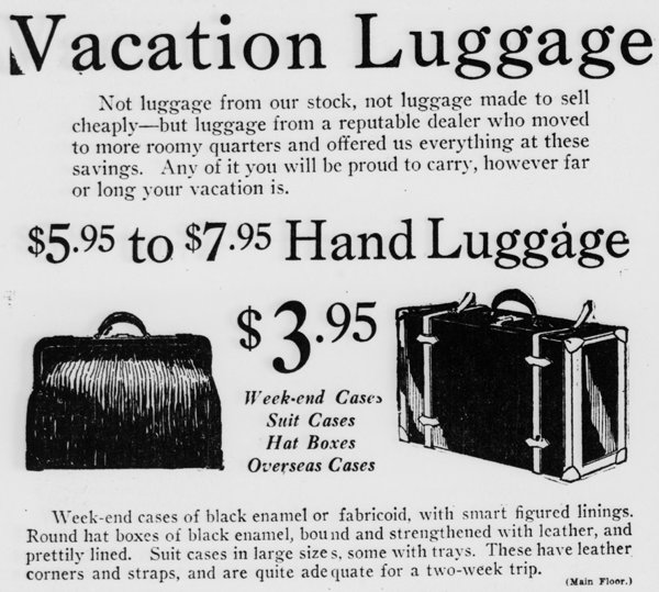 luggage size for 2 week trip