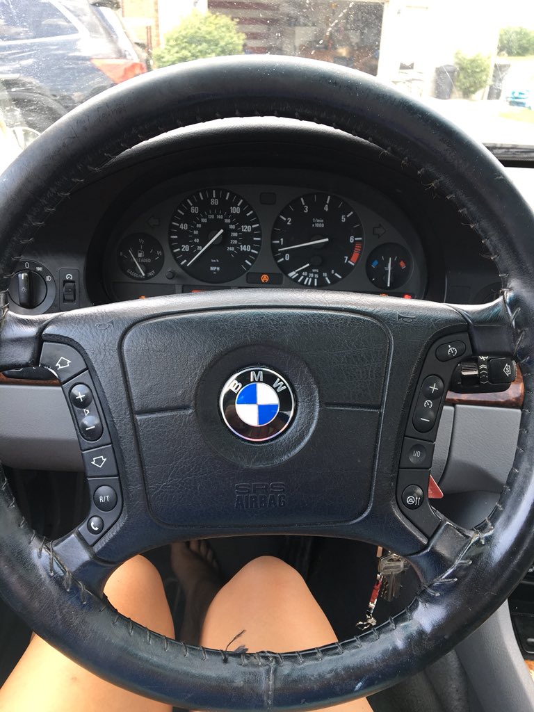 t_wilk10's tweet photo. Hey Twitter! I’m selling my car! It’s a 1999 528i BMW😍  Message me if you are interested 👌🏻 https://t.co/v67dkStkgj