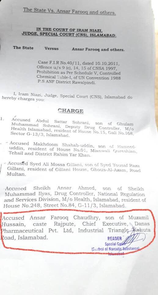 WaqarMubariz's tweet photo. PTI...Barrister Jamshed Ghias Malik who had very strong contest in G.E 2013 and considering a person [Anser Farooq] who spent almost a year in #Adiala_Jail and is a co-accused with Ali Musa Gillani, Makhdoom Shahabuldin and Hanif Abbasi in #notorious #Ephiderene @_Mansoor_Ali https://t.co/XjCjxRknuA