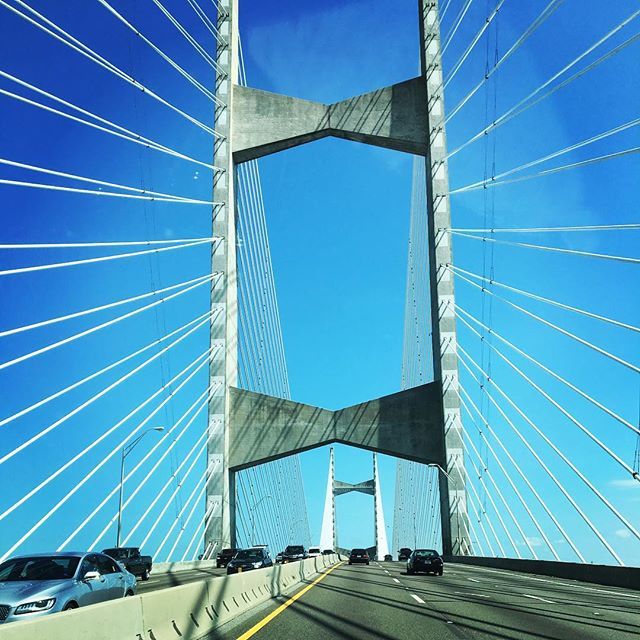 MINIRAMBLE's tweet photo. #roadtrip #scenery Traveling like we do can sometimes be grueling and then you come across cool things like this #bridge in #jacksonville 😉 Pretty sweet!! #visualart #florida .
.
.
.
#familytime #familyvacation #schoolsoutforsummer https://t.co/1KH7PiuZ3l https://t.co/OOSsfBz4bo
