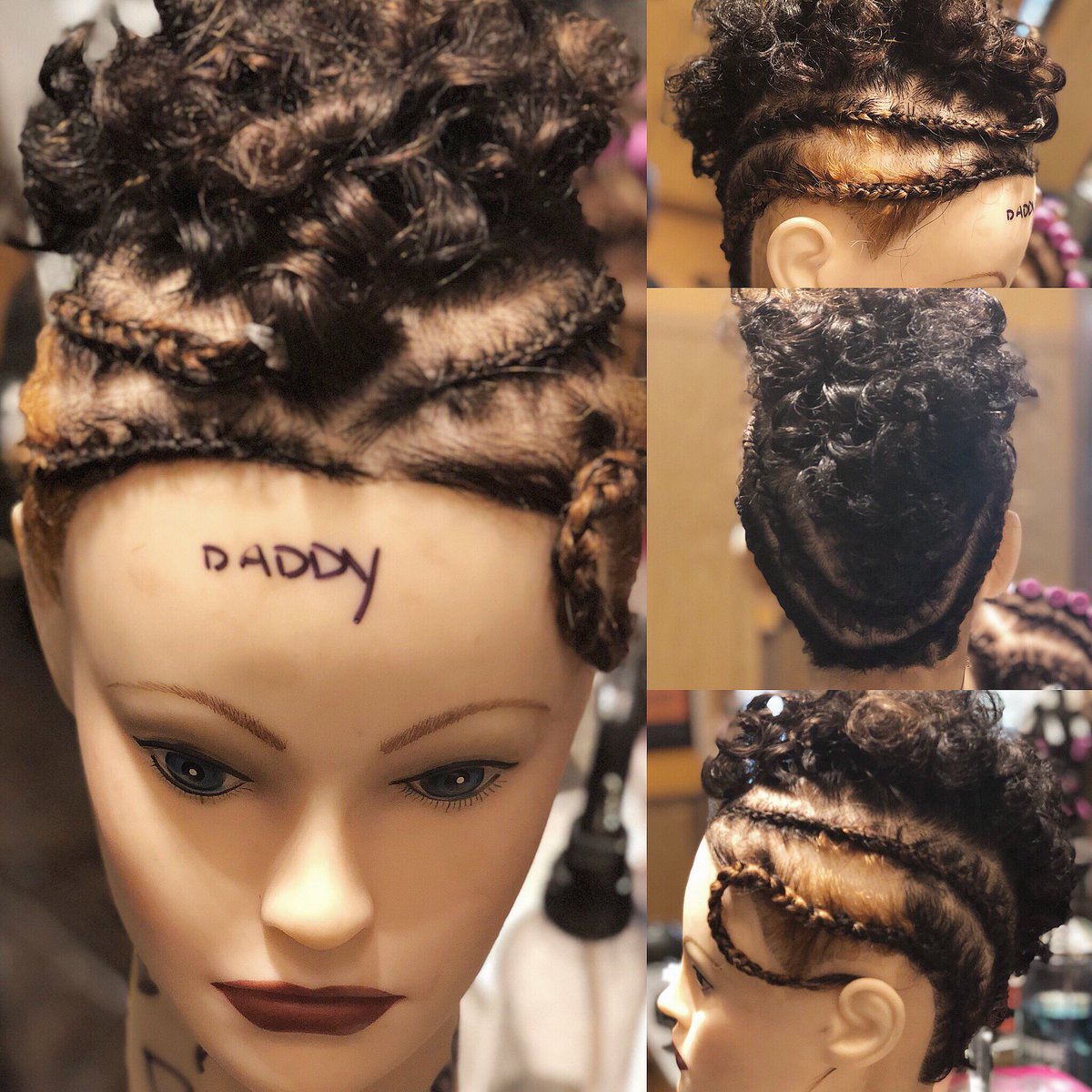 MELLYwitdaSLAY's tweet photo. FREELANCE BRAID AND CURL
•+
•*
¥^
•*
•*^
¥*
+*
¥* #MELLYwitdaSLAY
•*
•*
+*
**
•*
*+
+*
#empire #empirebeautyschool #haircut #hair #haircolor #hairlife #hairlifejunkie #MELLYwitaCAM #curls #life #manicun #manicunservice https://t.co/l8Frrl3eF1