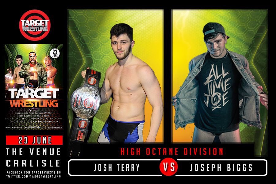 Targetwrestling's tweet photo. This Saturday π€π» Josh Terry will take on Joseph Biggs for the High Octane Devision Championship π±π± https://t.co/OIQsULpMfm