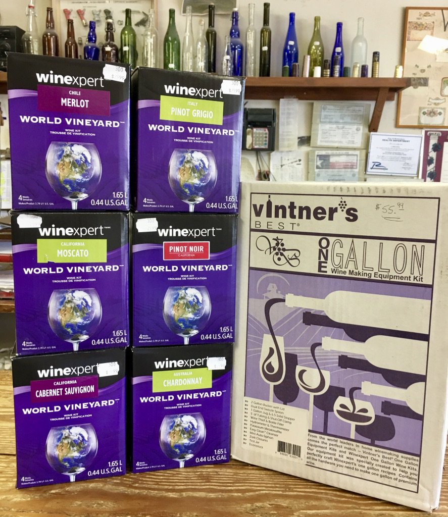 Ready to start making your own wine? Here’s your chance! This Vintner’s Best One Gallon Wine Making Equipment Kit is specifically created to help perfectly craft Winexpert’s one gallon recipes. We have a wide range of these recipes! (Sold separately) #winemaking #wine #HBHQ
