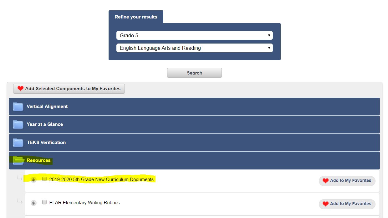 TEKS RS ELAR Team on Twitter "Happy Monday! We have just posted TEKS