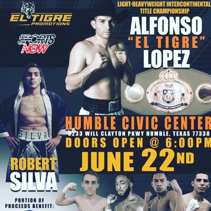 alfonsolopez3's tweet photo. Fight Week!! @SportsNow360 @TigrePromotions @HuntsvilleItem @fightnews @BoxingHype @boxingsocialist https://t.co/0c6iQmp4Y8
