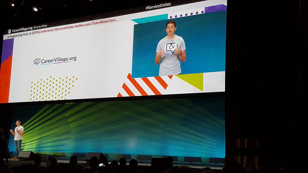 ysiu03's tweet photo. The ratio of counselors to students in the U.S. is 500:1. -Jared Chung, @careervillage #ServiceUnites @PointsofLight https://t.co/9UsyUud1m3