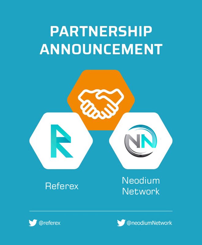 referex's tweet image. #Referex is excited to announce our partnership with Neodium Network. @NeodiumNetwork is a global decentralized patent ecosystem.

The partnership will explore solutions for a variety of use cases across Europe and beyond.

Stay tuned for more details in the next few months!
