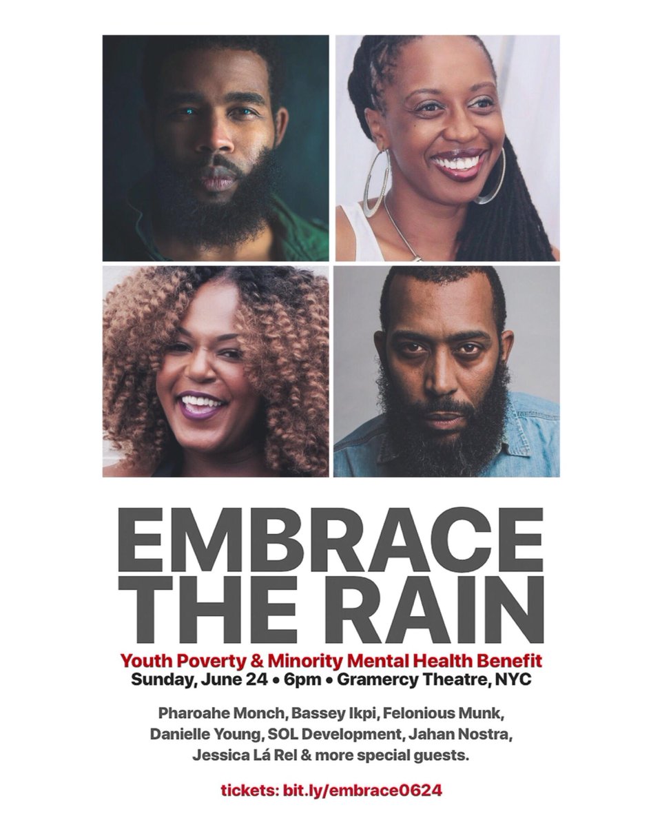 Rapper <a href="/JahanNostra/">Jahan Nostra</a> raises funds &amp; awareness for #YouthHomelessness &amp; #MentalHealth with June 24th "Embrace The Rain" Benefit Show at <a href="/GramercyTheatre/">Gramercy Theatre</a> in #NewYork (via <a href="/BlackNews/">Black News</a>): blacknews.com/news/jahan-nos…