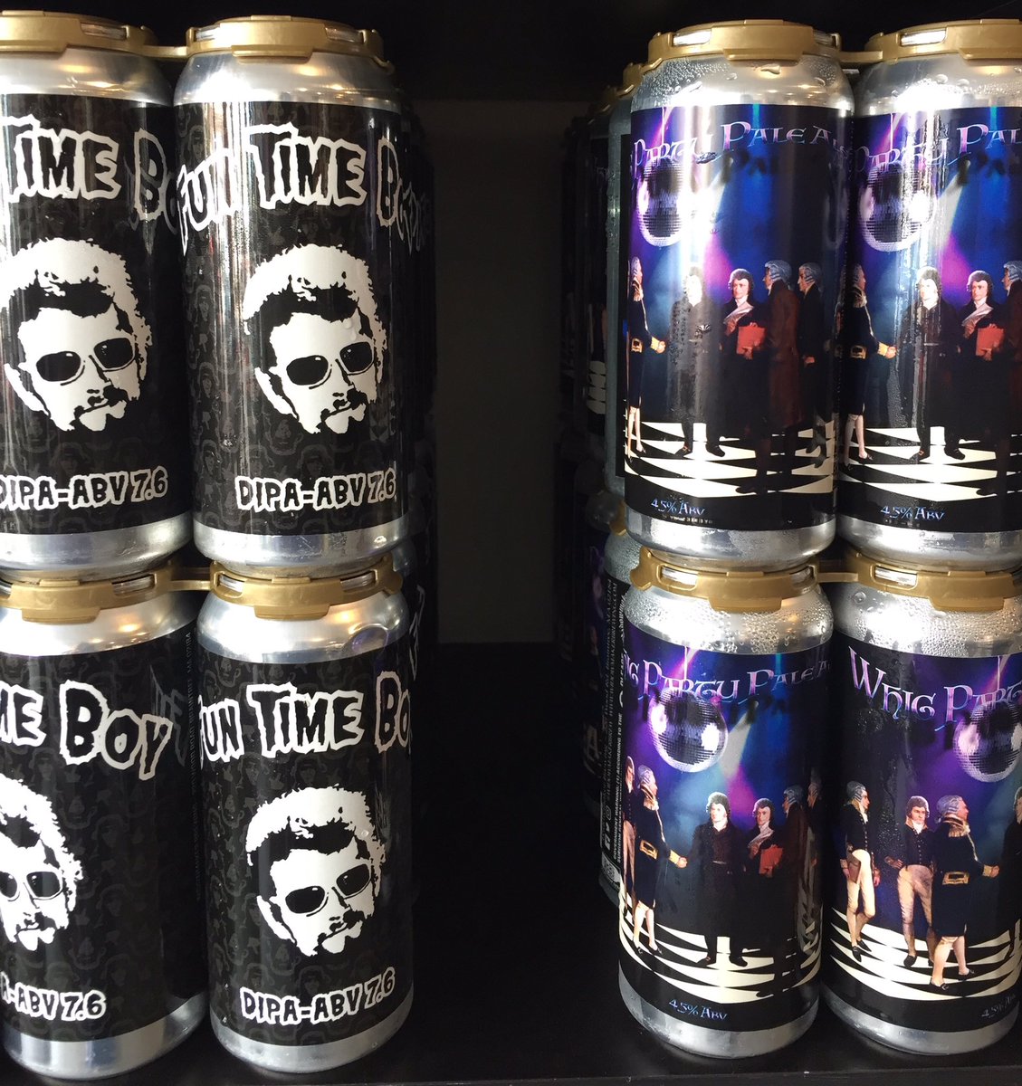 Freshies from <a href="/WidowmakerBrew/">Widowmaker Brewing</a> in the house