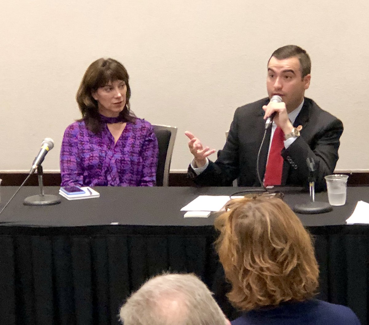 TJShope's tweet photo. @EileenSigmund and I had a great time speaking to everyone who attended our Off the Grid panel at the #NCSC18 today in Austin, Texas. @AZCharterSchool https://t.co/iyV11DwZPE