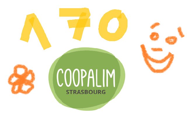 coopalim's tweet photo. Nous sommes désormais 170 adhérents à #Coopalim...
Vous vous intéressez à ce projet aussi ?
Venez nous rencontrer mercredi 20 juin à la Krutenau, à la Maison des associations !
De 19 h à 21 h, place des Orphelins, #Strasbourg https://t.co/L0YIQFzyVT