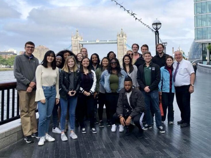 AndrewTateKLTV's tweet photo. @UNTPrez Entering the third week of study abroad in London #UNTStudyAbroad https://t.co/lUh6QfzvDo