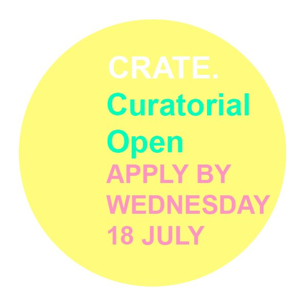 crate_space's tweet photo. The Crate Curatorial Open is open and accepting applications! Deadline is 18th July. For more info —>> https://t.co/FfhdgQSRBL #opencall #margate https://t.co/1uWHn88E63