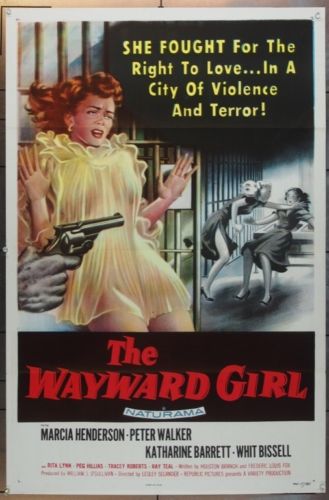 movieartaustin's tweet photo. New listing at #MovieArtAustin: The Wayward Girl, 1957, #1sheet #badgirl #movieposter, $75. Click here for info: https://t.co/ea5b43o6Qn https://t.co/jEaxSjrblH