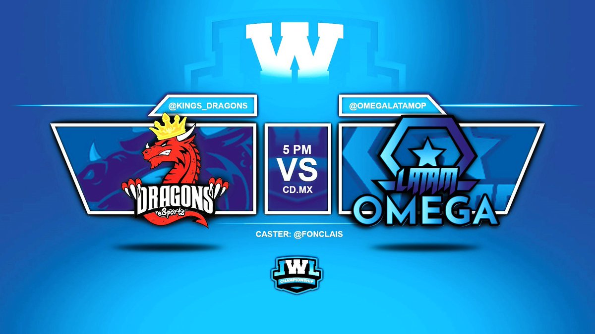 🏟Partido🏟
<a href="/Kings_Dragons/">Kings Dragon's mx</a> 🆚 @OmegaLatamOP.
⏰:5 pm hora de la Ciudad de México.
🗣: @SeBAxX25CR 
🎙: <a href="/Fonclais/">Fonclais 🇲🇽</a> 
Canal YT:youtube.com/user/soniicele…