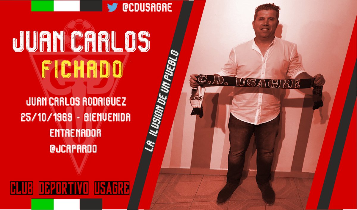 Todo equipo necesita un director de grupo. Nosotros para esta temporada tenemos la suerte de contar con JUAN CARLOS, entrenador con gran experiencia y gran conocedor de la categoría. Nos aportará conocimientos y motivación para ilusionar a todo el pueblo. BIENVENIDO <a href="/jcrpardo/">Juan Carlos</a>