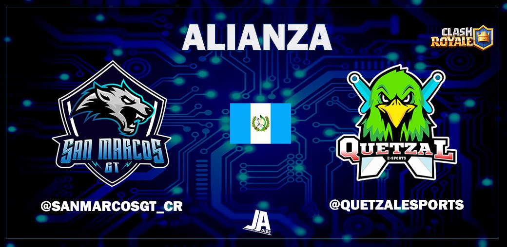 Anunciamos nuestra alianza con uno de los mejores clanes de Guatemala 🇬🇹 @SanMarcosGT_CR  Clan Top 😎

Juntos dominaremos lo más alto del Top Guatemalteco 🇬🇹

@DarkfightGT_ 
@Jonatan0123Am 
<a href="/Gabriel97ns/">Gabrielns28😎</a> 
<a href="/ANDYGTYT1/">Alessandro Monzón</a> 
#Guatemala 🇬🇹