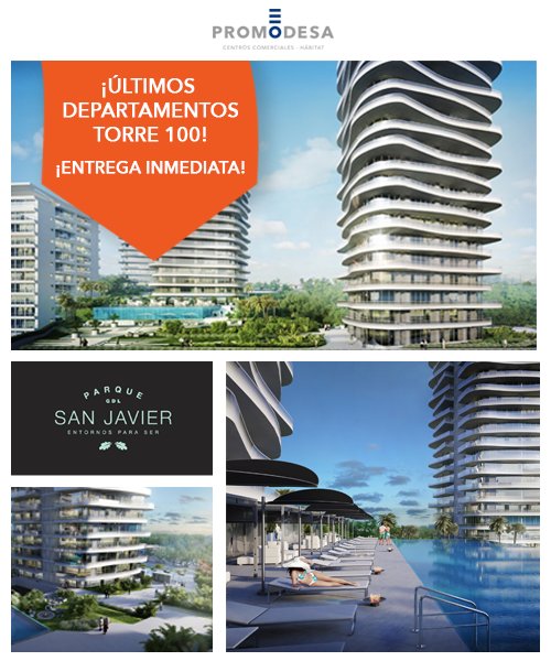 Promodesa's tweet photo. #ParqueSanJavier es sinónimo de exclusividad, comodidad y lujo.
Tu vida es aquí.
¡ÚLTIMOS DEPARTAMENTOS TORRE 100! ¡ENTREGA INMEDIATA!
Haz click en el enlace y agenda tu cita: 👉 https://t.co/im3YZYWZ04
#PromodesaGdl #PromodesaCDMX #InversiónInmobiliaria #DepartamentosEnVenta https://t.co/GiDBj7jURY