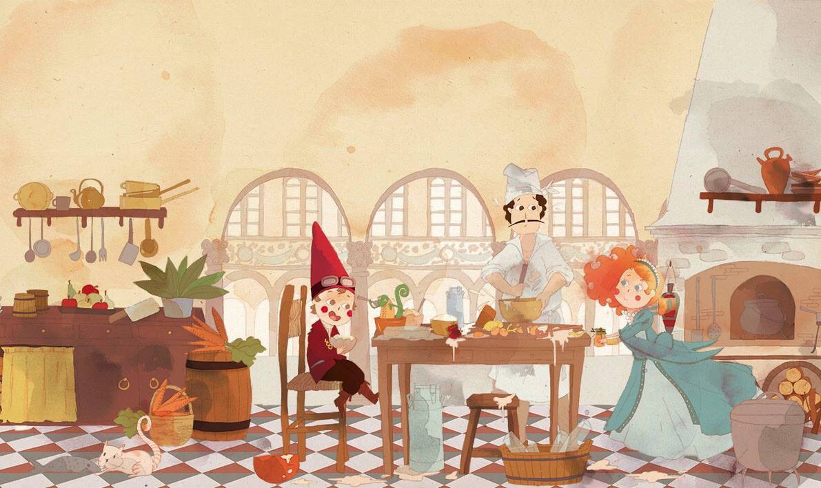 emmapumarola's tweet image. Una nova entrega de les aventures de la Bruna i en Jac a la revista #Globus. #Florencia! #ilustration #childrenillustration #ilustracion #il·lustracio #firenze #kitchen