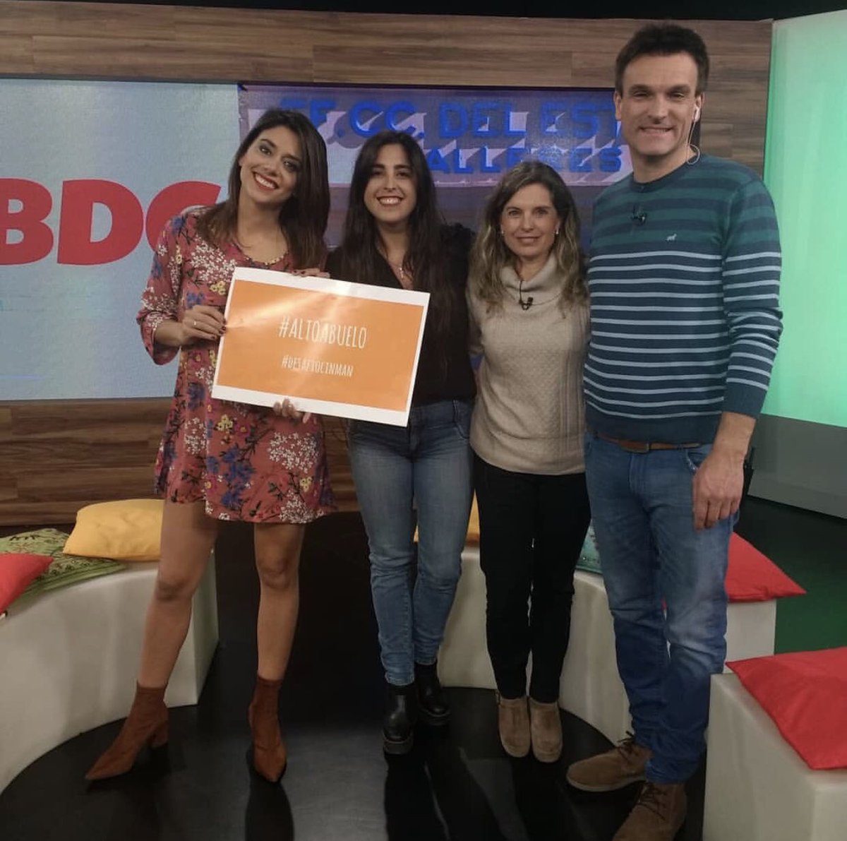AltoAbuelo's tweet photo. Pongamos de moda el amor por los abuelos!! Gracias #BienDeCordoba por el apoyo a la campaña!

#AltoAbuelo #DesafioCinman #Canal10Cba #Canal10HD #BDC 

https://t.co/csvKqwAM8I https://t.co/fAlsWhwetN