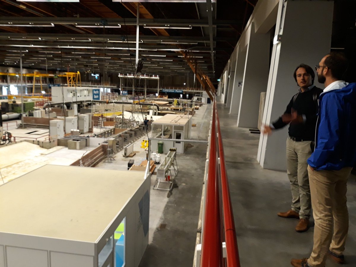 DvRaalten's tweet photo. Useful meeting as #100RC (100 Resilient Cities) partners at #Deltares in #Delft #Netherlands to discuss #water #resiliency problems of the #city of Milan: with the CRO of #Milan #Italy, and @Deltares and #Arcadis. 
Impressive always to see the testing facilities!
@100ResCities https://t.co/iphcplmAuy