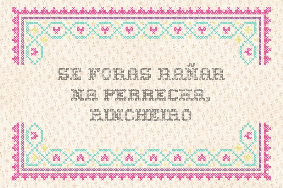 Se foras rañar na perrecha, rincheiro