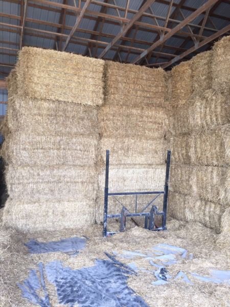 Straw for sale 
120 - 3x4x7 
DM for pricing and delivery options  kijiji.ca/v-farming-equi…