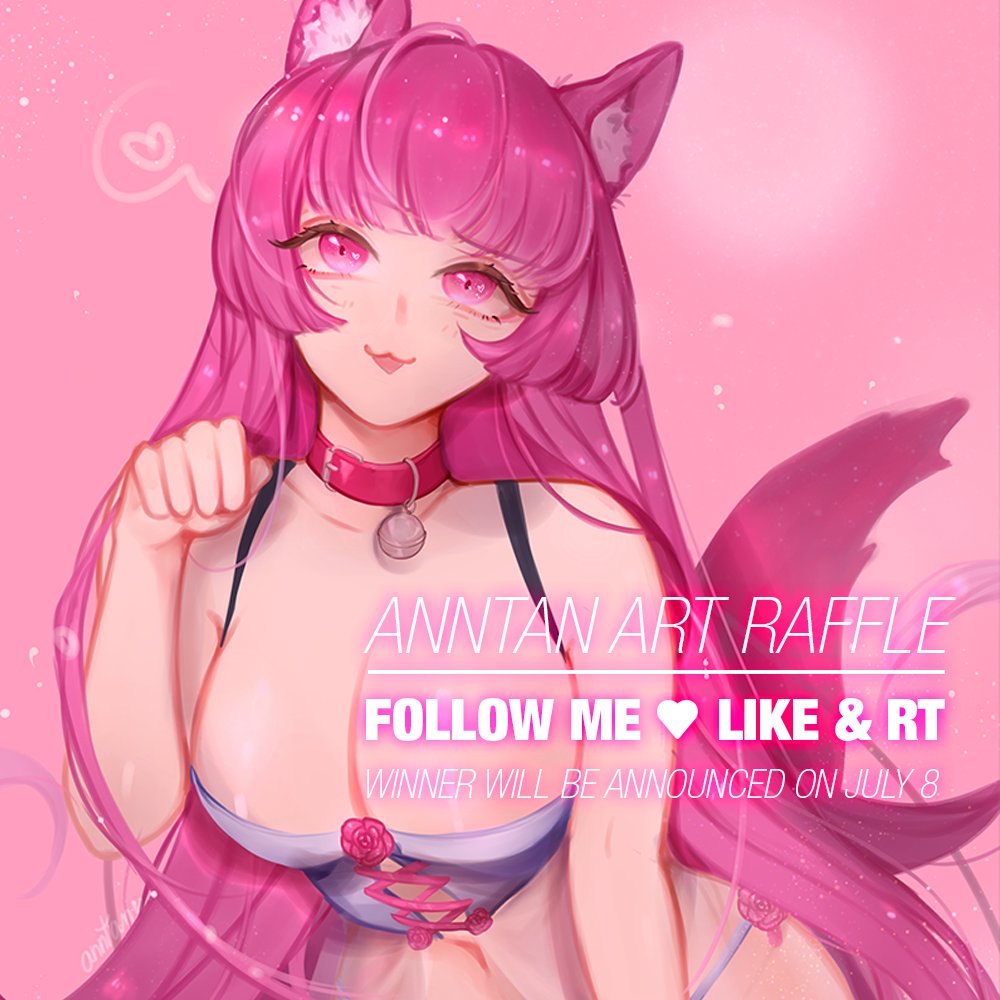 🌸 BUST-UP ART RAFFLE🌸 to enter my art raffle: 

✨Follow me ! 
⚡️ Like and RT this tweet ==

The winner will be announced on July 8.
Thank you  ⁄(⁄ ⁄•⁄ω⁄•⁄ ⁄)⁄ ~