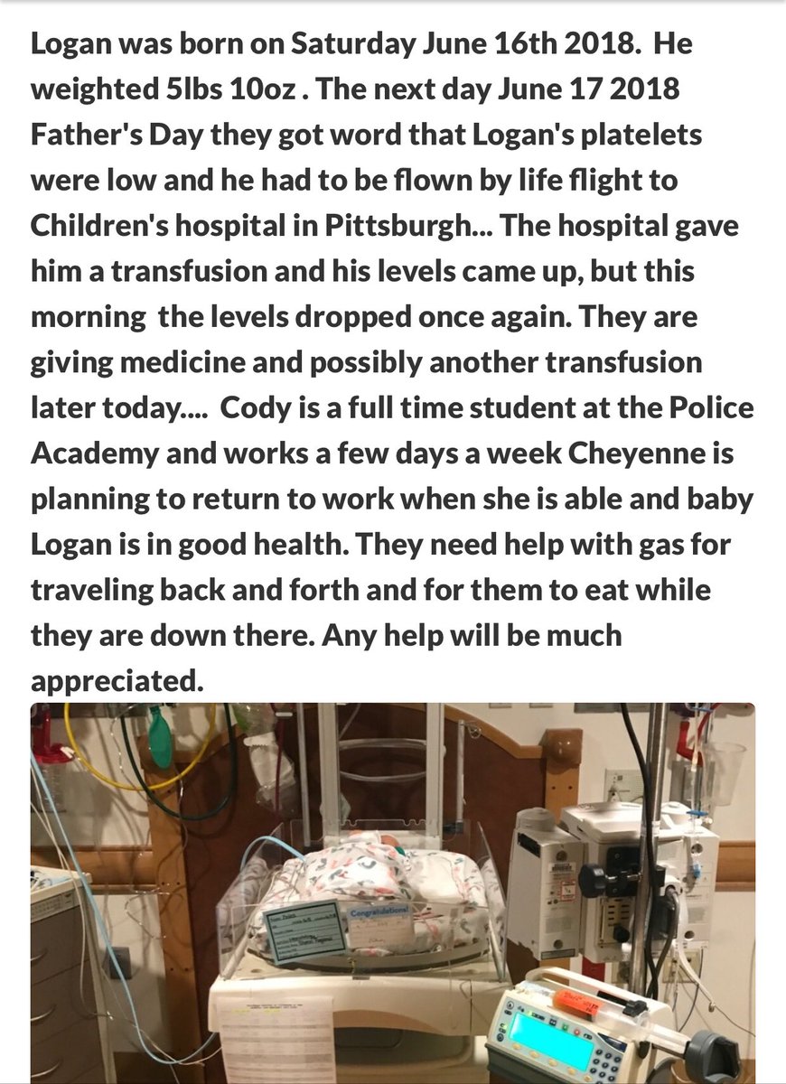 Laythrom's tweet image. gf.me/u/jayz9g
Please do what you can. #baby #help #hospital