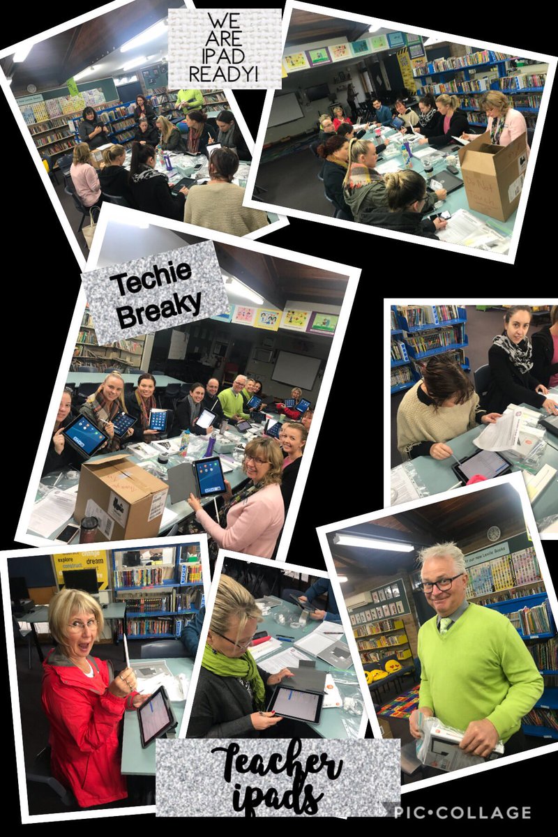 Brookebav1's tweet photo. We are on the techie train! #mawarraps #teacheripads #yewwww https://t.co/yGszPH5ex6