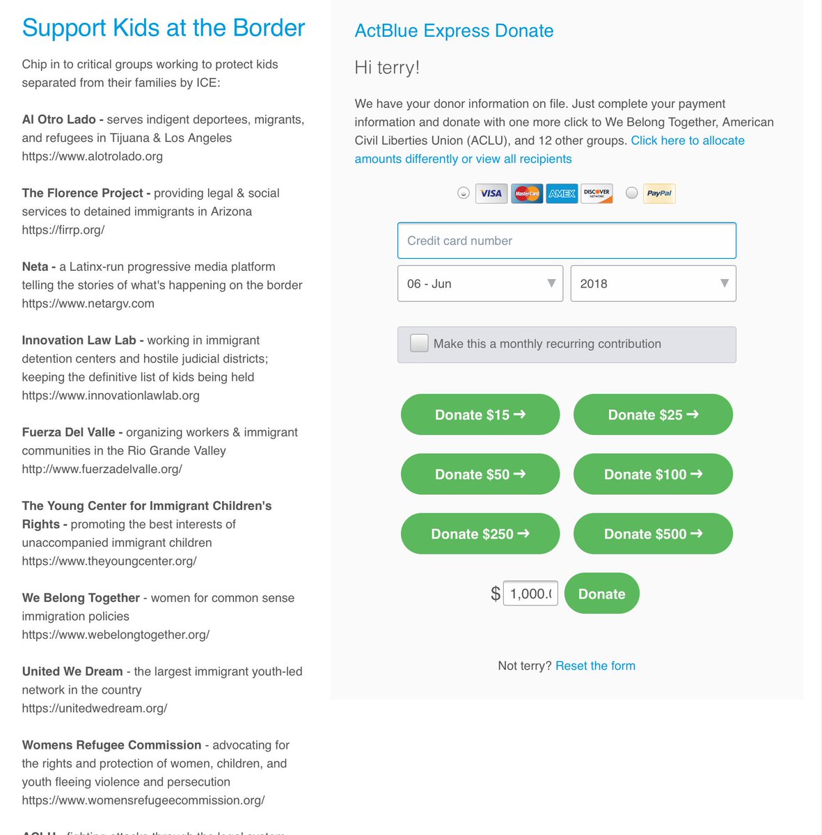 Okay. Today...⁦<a href="/RonDMoore/">Ronald D. Moore</a>⁩ and I will match followers donations with a $3000 cap. That means that a total of $6000 can go to help these kids.
We need someone to help us track this.

We need a screen cap of your donation, with your credit card info blacked out.

Please.