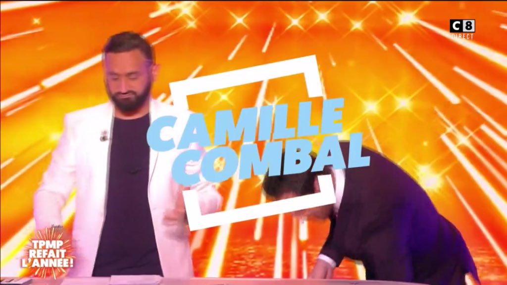 AnaisSolange's tweet photo. #CamilleEtBaba #Le2045 #TPMP 
Cyril: Camille Combal viens mon chéri, ça va mon bébé d’amour https://t.co/ZASTkeV3ke