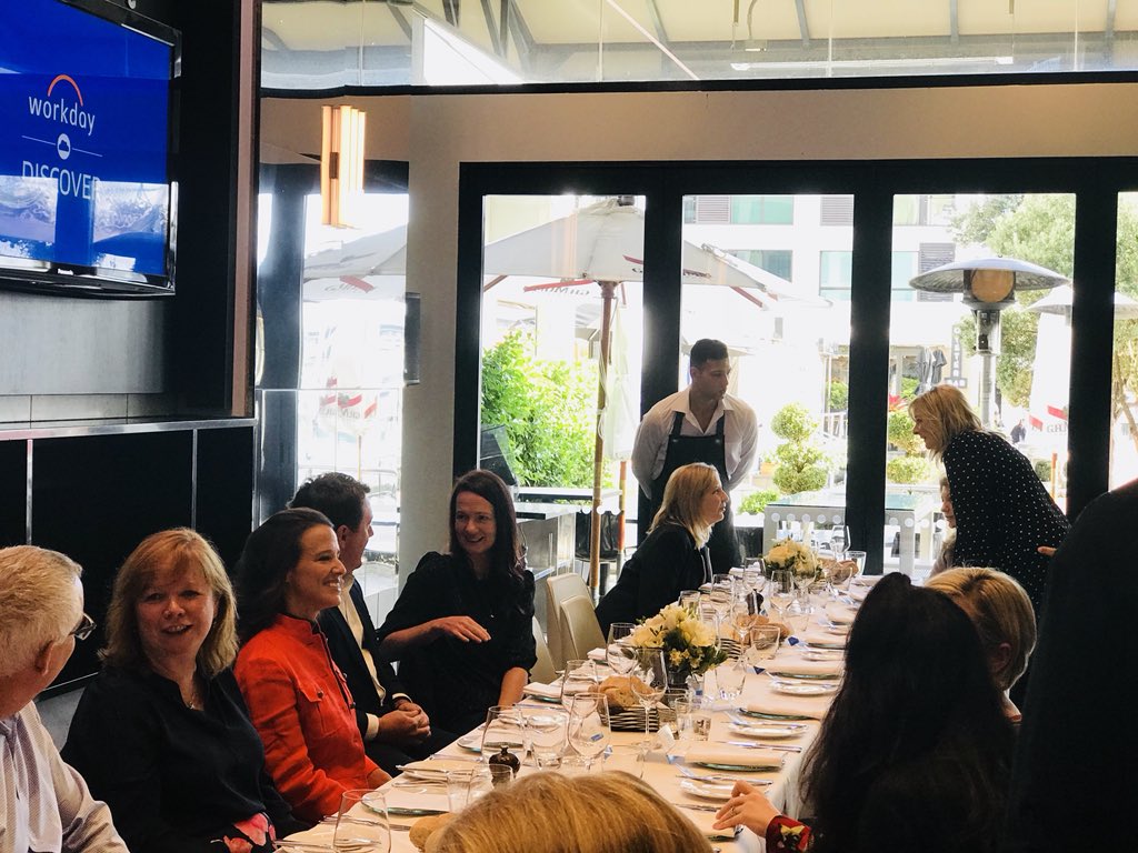 Engaging #HR conversations led by our Chief People Officer Ashley Goldsmith at the <a href="/Workday/">Workday</a> Discover #Auckland #CHRO luncheon :) #wdayDiscover <a href="/WorkdayEvents/">WorkdayEvents</a> #NewZealand