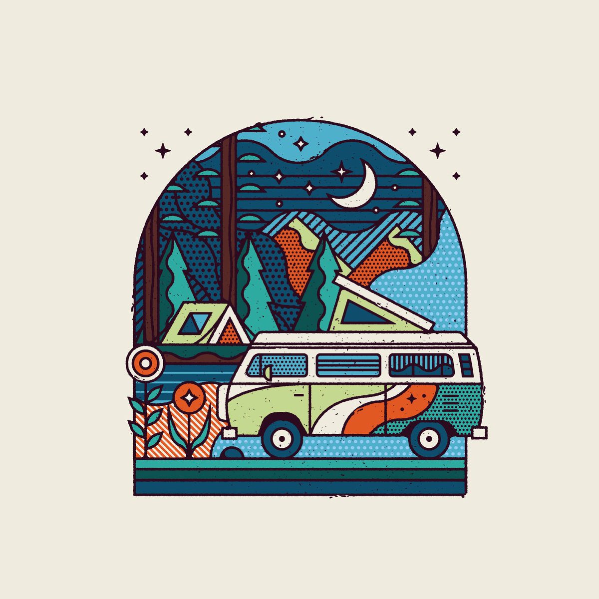 WebDesignerShop's tweet image. Into the Mountains
#digitalart #art #graphics #graphicdesign #design #illustration #texture #dribbble
dribbble.com/shots/4721465-…
