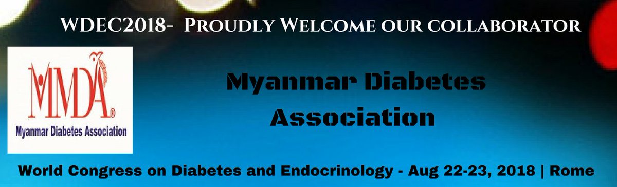 WDEC2018's tweet photo. @latinodiabetes We invite you to be as our Prestigious Collaborator for the upcoming #Diabetes conference which is to be held in #Rome on #August 22-23, 2018. For more details
 visit our site: https://t.co/UyfKWl2IXh https://t.co/cH3SLvB55W