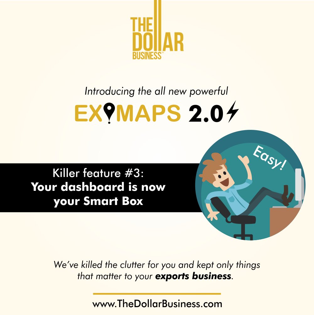 AvnishGoyal385's tweet photo. We have killed the clutter for you and kept only things that matter to your exports business https://t.co/PF7NcR4LOu https://t.co/D5TwJwS82H