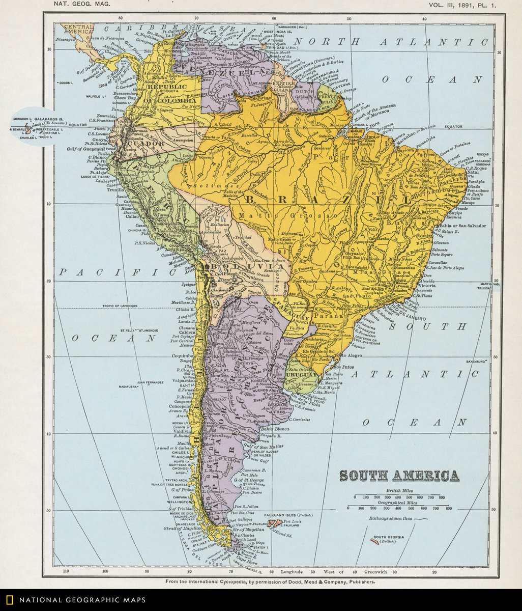 Sheikh Rokon On Twitter 19th Century River Map Of South America