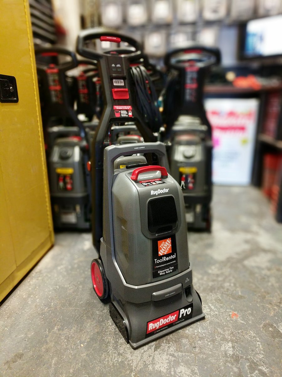 Shout out to #rugdoctor for the new lot of carpet cleaners here at 1041. Can't wait to get these things rented out! #1041proud #d295proud #trcproud