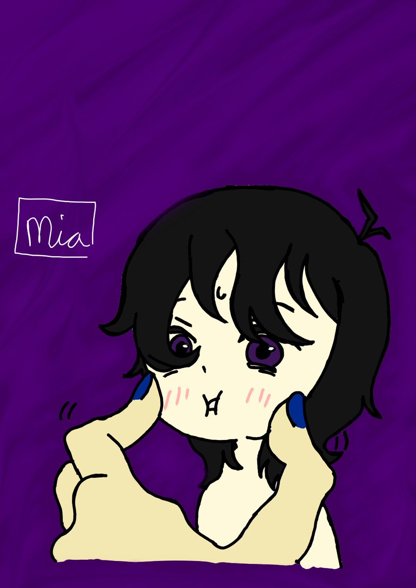 ((Have some smol boi Keith!! 

Can you guess who is squishing his face like that?? ❤❤