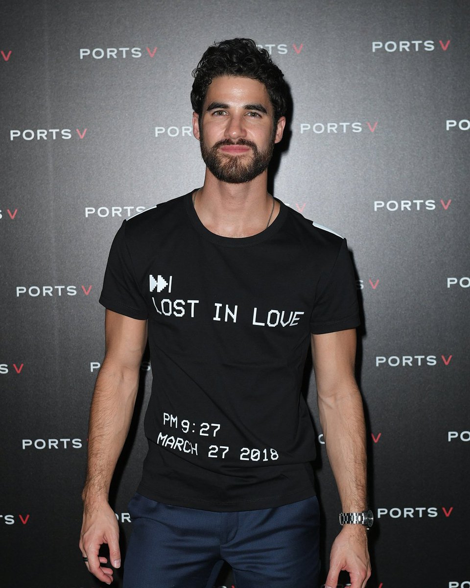 Darrencrissfashion On Twitter Darren Criss X Ports V Slogan