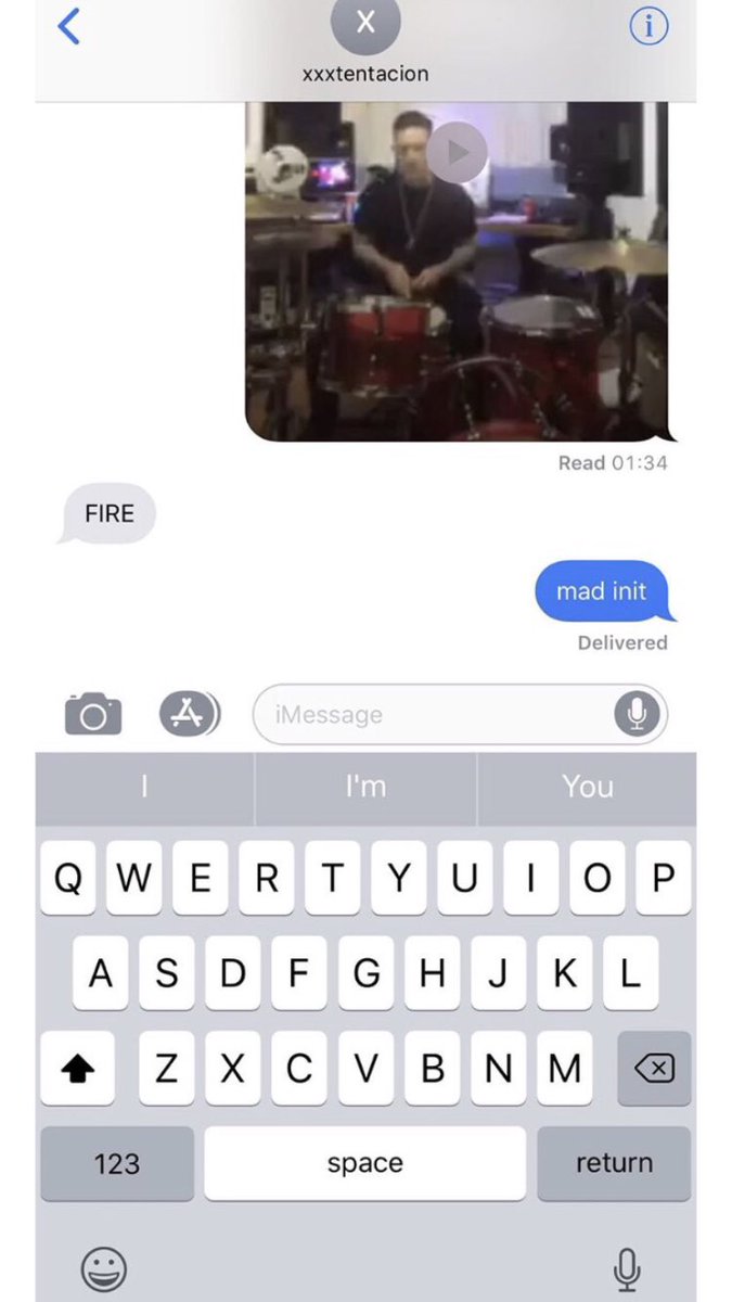 Kieran Leigh V Twitter Rest In Peace Xxxtentacion I Was Supposed To Do Drums For A Track For You This Year I Never Managed To Get Into The Studio To twitter