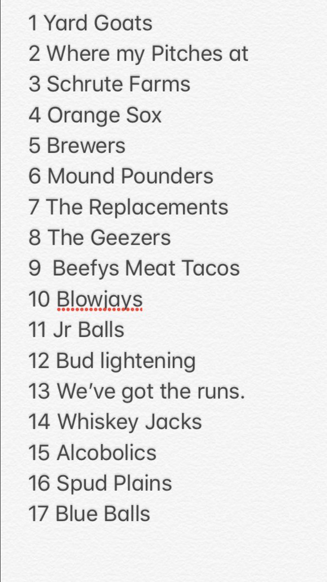 17 teams vying for glory, can the <a href="/Getupgoats/">Yard Goats Baseball</a> repeat? Is it the year of the Geezer? Can the Blowjays ride the Cinderella story!? Find out this Saturday in Wellwood! Beer gardens and live band to follow all the Baseball action!