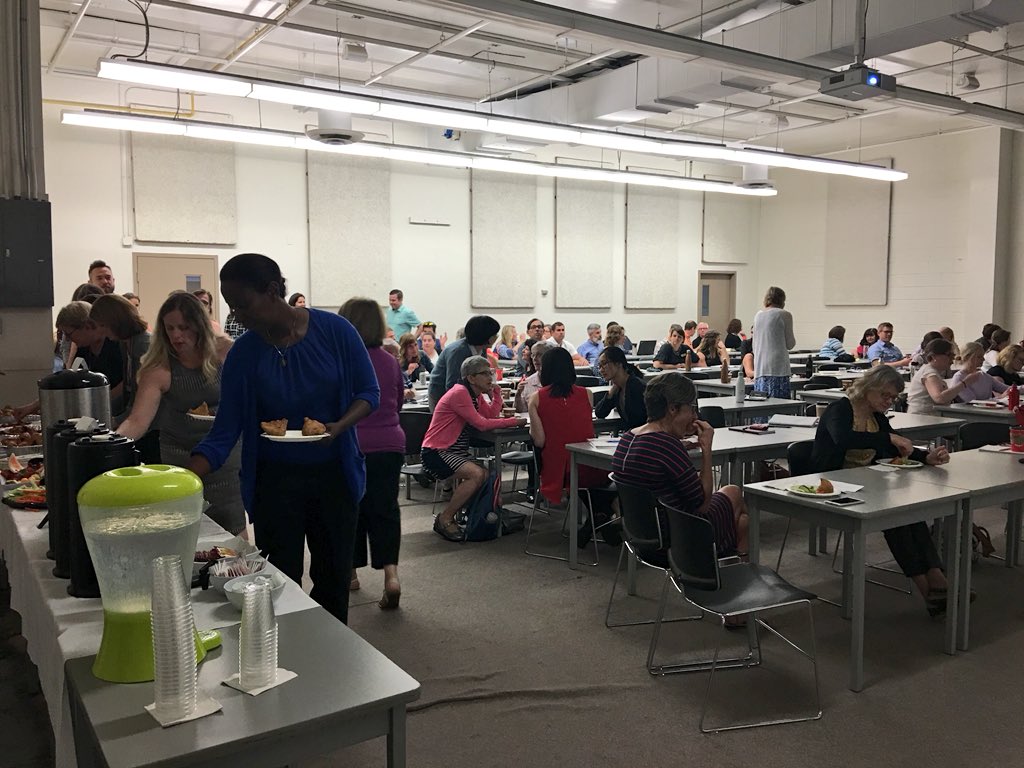 SLCintl's tweet photo. Great turnout in Kingston for the insightful “Indian Culture and Education” seminar delivered by @SuneethaQureshi , VP Operations @CanadaMSM. Thank you Suneetha &amp; everyone who took the time to join us in person or by Skype. @whatsinsideslc #ExperienceSLC #SLCIndia #SLCLarryWorld https://t.co/JV5pX789T0