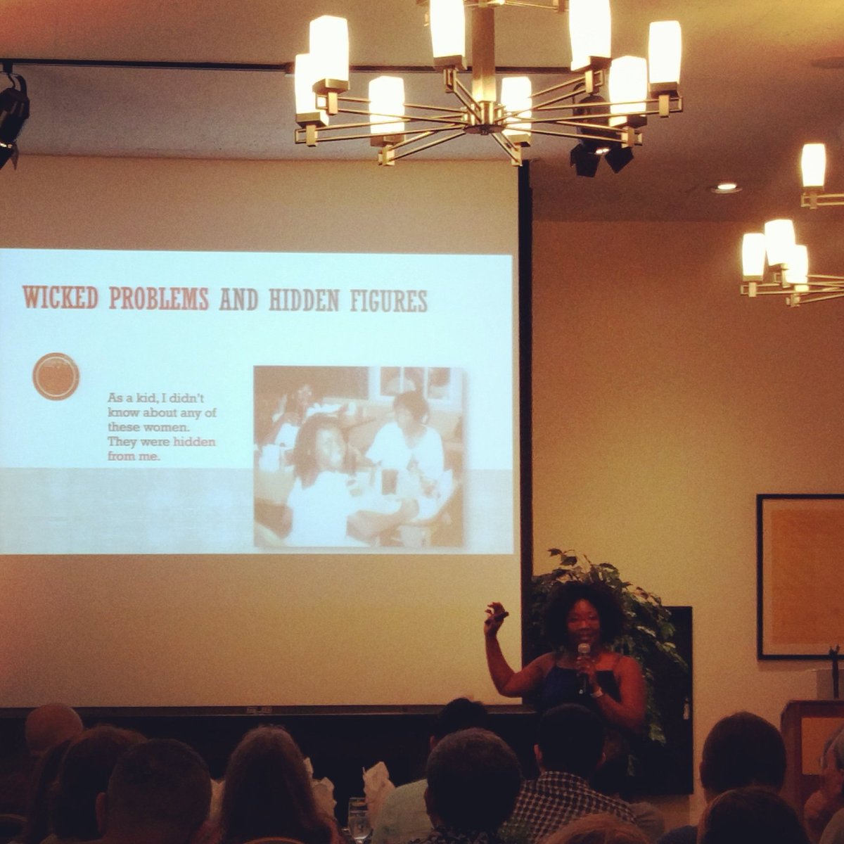 qubeshub's tweet image. Defining the #wickedproblem if underrepresentation in STEM by @Dr_TalithiaW at #qbio18