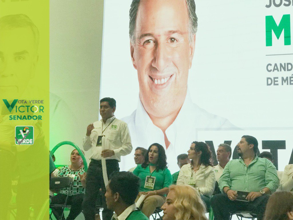 Hoy Guanajuato demostró estar decidido al cambio. 
Gracias León por recibirme junto con <a href="/JoseAMeadeK/">José Antonio Meade🇲🇽</a> y colegas candidatos de <a href="/partidoverdegto/">Partido Verde Guanajuato</a>. 

Vamos por un cambio con visión de futuro y cercano a la ciudadanía. #VotaVerde #VíctorHugoSenador #CertezaParaGto #CandidatoTodoTerreno