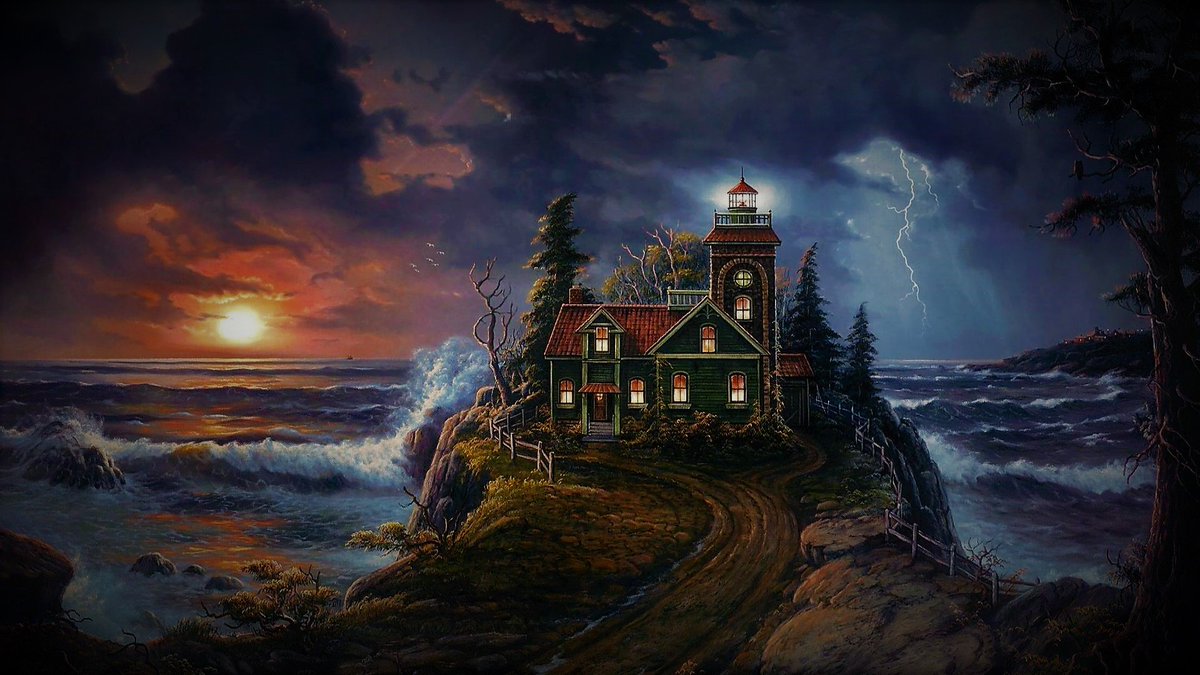 Edward L Jenkins On Twitter Lighthouse Cove 1998 By Jesse